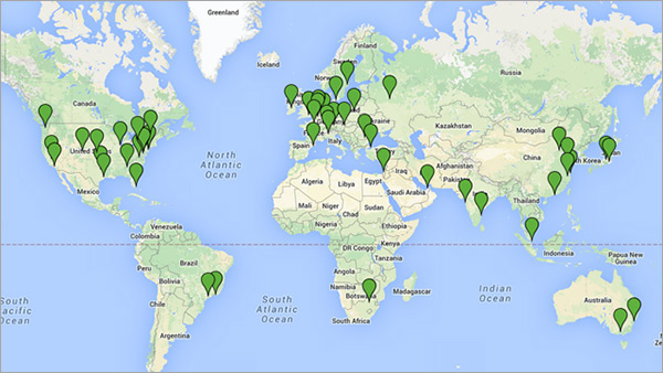 Global Monitoring Coverage Global Monitoring Coverage
