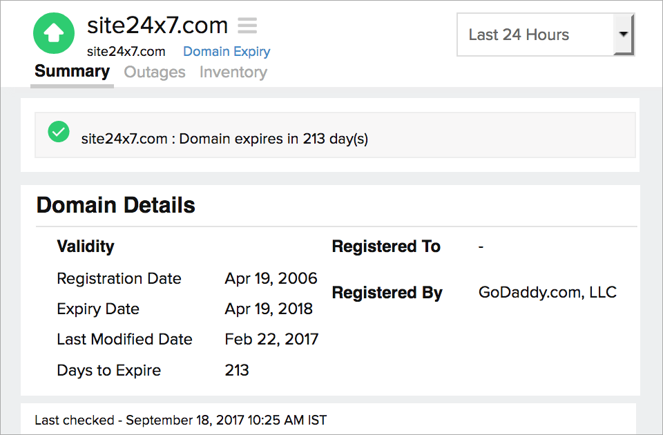 Domain Expiry Records Domain Expiry Records